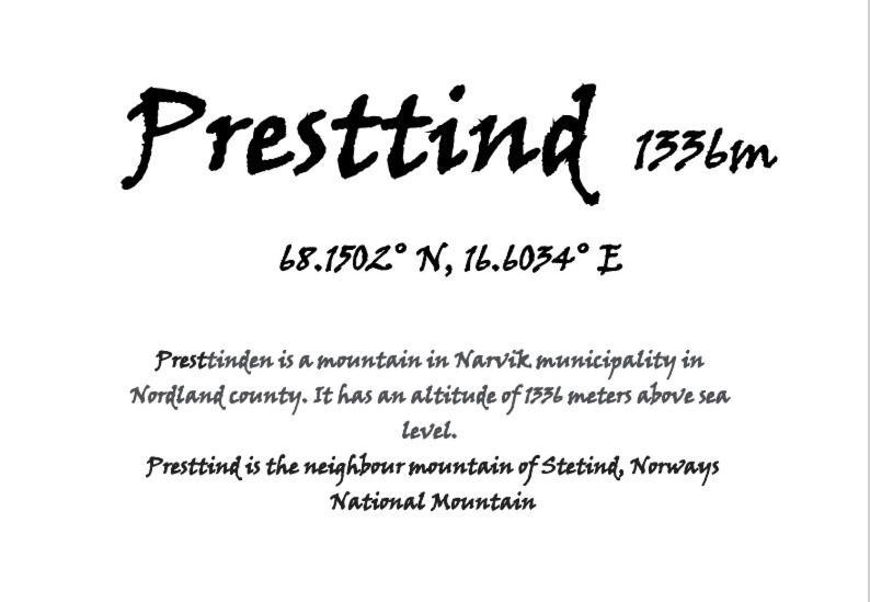 Presttind - Studio Apartment With Free Parking Narvik Exterior photo